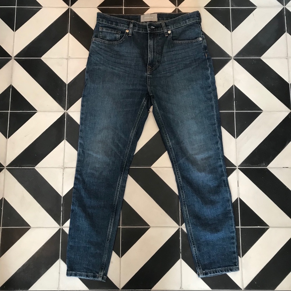 Everlane • High-Rise Skinny Jean in Mid Blue 29A